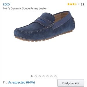 Men’s Dynamic Ecco Mocassn 2.0. New in box